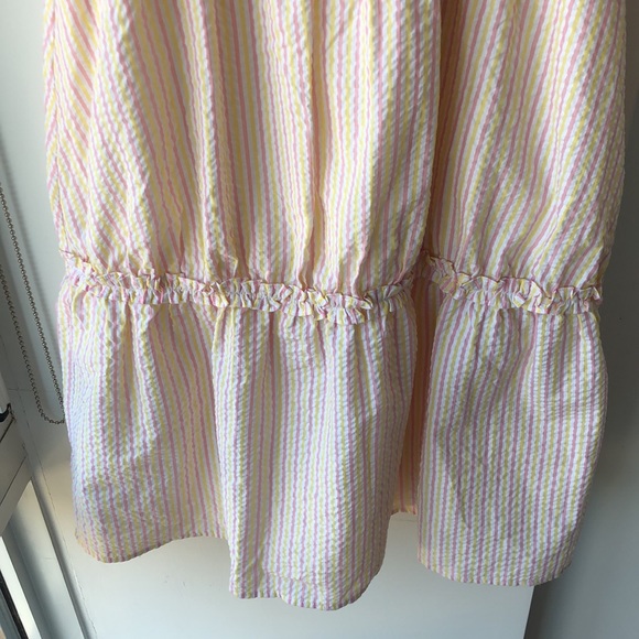 NWT Lovers + Friends Kai Striped Seersucker Dress! - Picture 8 of 16